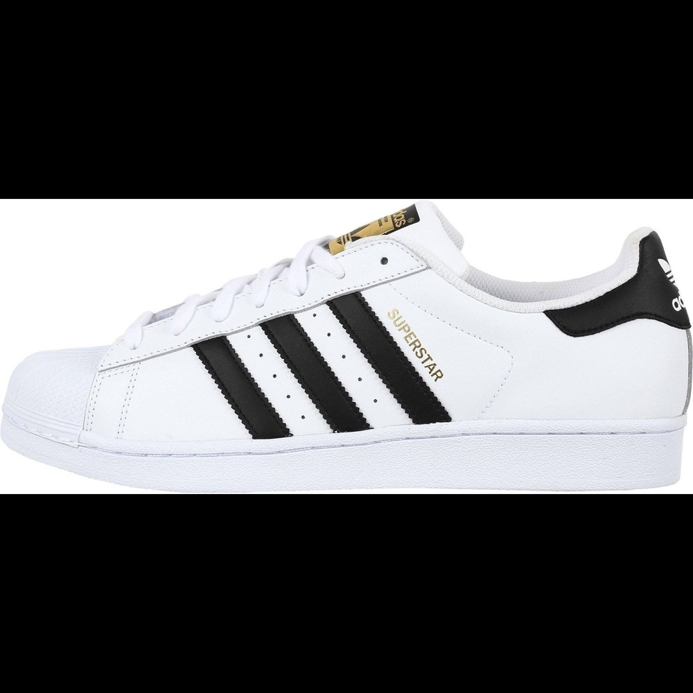 Adidas Originals Superstar sneaker shoes black and white